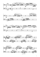 Sonata No. 16 in C Major KV 545 - Allegro - Cello Duet String Duet scores gallery preview page 3