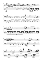 Sonata No. 16 in C Major KV 545 - Allegro - Cello Duet String Duet scores gallery preview page 5