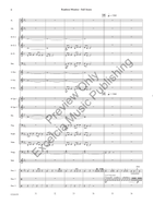 Bamboo Warrior (Class Set) Concert Band scores gallery preview page 9