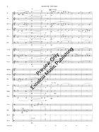 Joyful Lily (Judges Set) Concert Band scores gallery preview page 5
