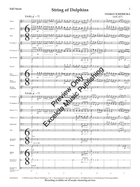 String of Dolphins (Class Set) Concert Band scores gallery preview page 4