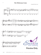 Adaptable Duets Sea Shanties B-Flat Clarinet scores gallery preview page 5