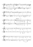 In Dulci Jubilo String Duet scores gallery preview page 4