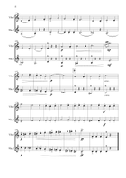 In Dulci Jubilo String Duet scores gallery preview page 5