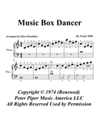 Music Box Dancer Piano Method scores gallery preview page 3