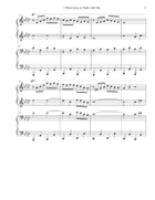 I Want Jesus to Walk With Me 1 Piano, 4-Hands scores gallery preview page 3