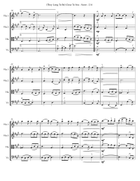 (They Long To Be) Close To You String Quartet scores gallery preview page 4