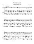 Foreign Lands (Original Key)