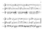 Hark! The Herald Angels Sing - Oboe, A. Sax. and Guitar. With Parts. Small Ensemble scores gallery preview page 3