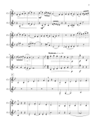 In Dulci Jubilo Clarinet Duet scores gallery preview page 4