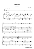 Brahms-Therese,in G Major Piano, Vocal scores gallery preview page 3