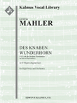 Des Knaben Wunderhorn, No. 10: Lob des hohen Verstandes, GMW 33, high voice (D, original key)