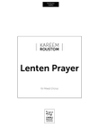 Lenten Prayer
