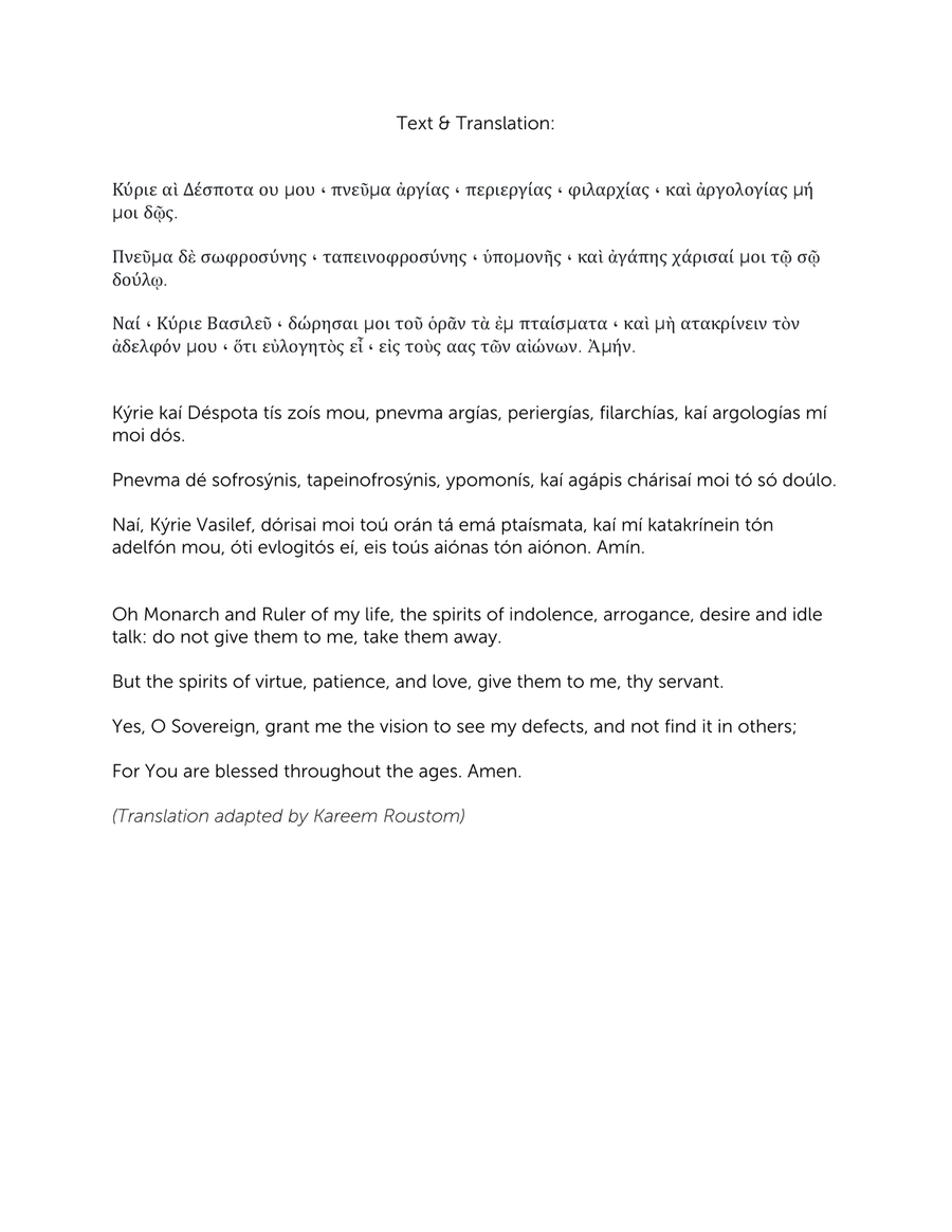 Lenten Prayer 4-Part - Digital Sheet Music page 4