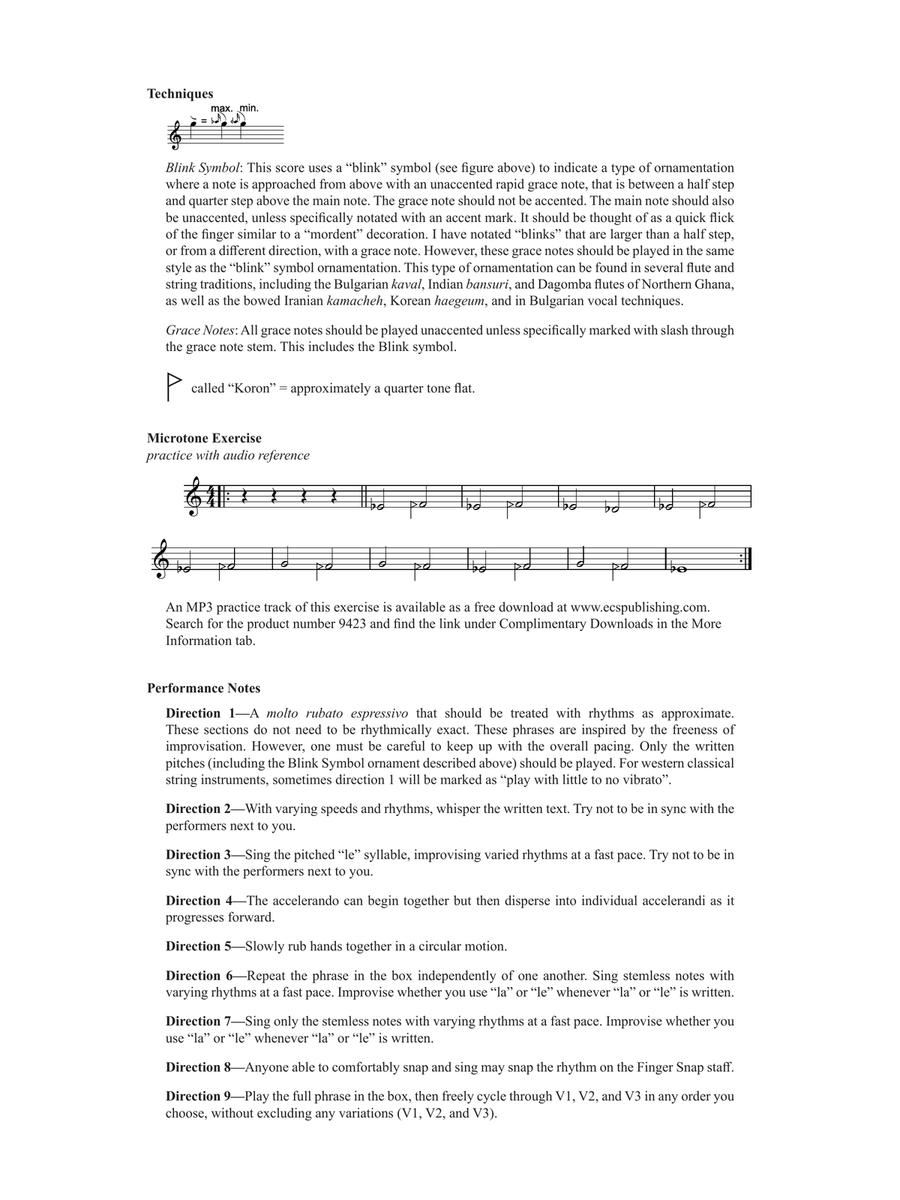 Black Ocean (Instrument Parts) Choir - Digital Sheet Music page 3
