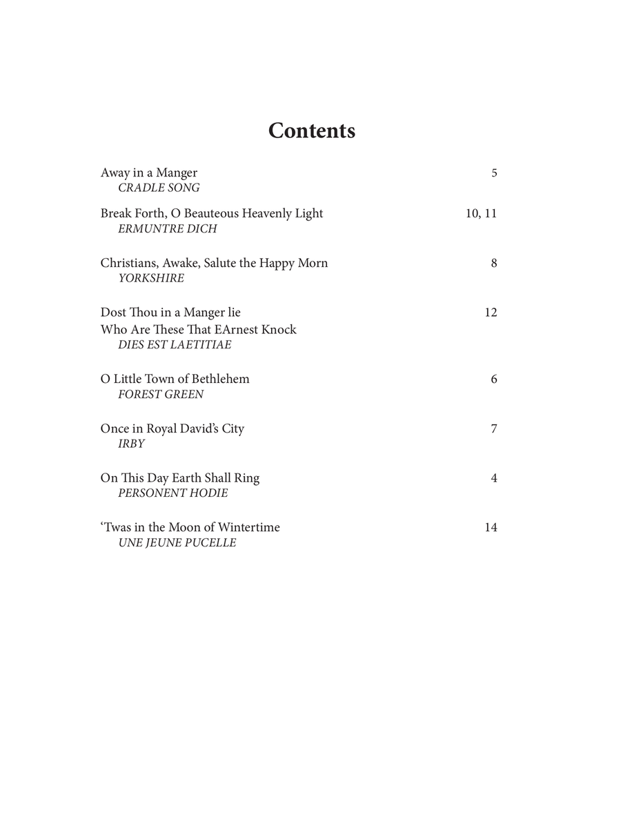 Christmas Music for Manuals, Set 1 by Charles E. Callahan Jr. Organ - Digital Sheet Music page 3