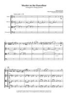 Murder On The Dancefloor String Quartet scores gallery preview page 3