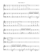 Angels, Angels 4-Part scores gallery preview page 3