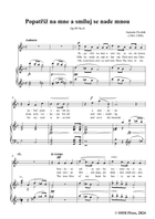 A. Dvořák-Popatřiž na mne a smiluj se nade mnou,in F Major Piano, Vocal scores gallery preview page 3