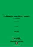 A. Dvořák-Nad krajem vévodi lehký spánek,in C Major