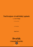 A. Dvořák-Nad krajem vévodi lehký spánek,in D flat Major