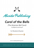 Carol of the Bells (Ukrainian Bell Carol) | Woodwind Quartet mini preview