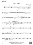 Evocatio: B-flat Clarinet 2