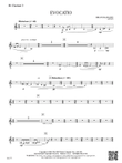 Evocatio: B-flat Clarinet 3