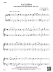 Gagliarda: Piano