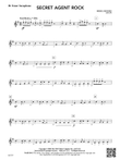 Secret Agent Rock: B-flat Tenor Saxophone