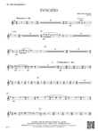 Evocatio: E-flat Alto Saxophone 1