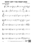 Goin' off the Peep End: 2nd B-flat Tenor Saxophone