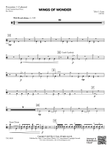 Wings of Wonder: 1st Percussion