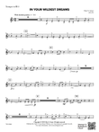 In Your Wildest Dreams : 3rd B-flat Trumpet