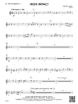 High Impact: E-flat Alto Saxophone 2