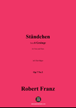 R. Franz-Standchen,in E flat Major