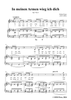 R. Franz-In meinen Armen wieg ich dich,in E flat Major Piano, Vocal scores gallery preview page 3