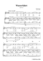 R. Franz-Wasserfahrt,in E flat Major Piano, Vocal scores gallery preview page 3