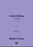 R. Franz-Liebesfruhling,in G Major