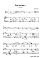 R. Franz-Im Sommer,in A Major Piano, Vocal scores gallery preview page 3