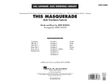 This Masquerade (arr. Mark Taylor) - Conductor Score (Full Score)