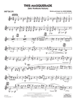 This Masquerade (arr. Mark Taylor) - Baritone Sax