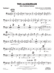 This Masquerade (arr. Mark Taylor) - Trombone 3
