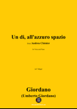 U. Giordano-Un di,in F Major