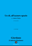 U. Giordano-Un di,in G flat Major