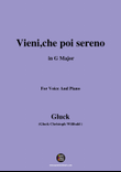 C. W. Gluck-Vieni,in G Major