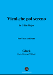 C. W. Gluck-Vieni,in G flat Major
