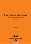 C. W. Gluck-Dieux qui me poursuivez,in D flat Major