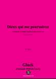 C. W. Gluck-Dieux qui me poursuivez,in E Major