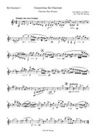 Concertino for Clarinet, Op.26 for Clarinet Duet Clarinet Duet scores gallery preview page 6
